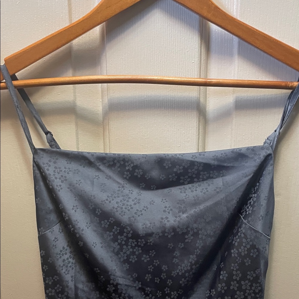 Holister Gray Spaghetti Strap Dress - Picture 2 of 4